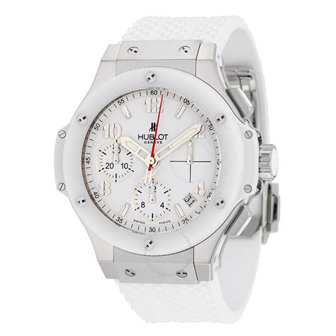 hublot white big bang watch|is Hublot big bang waterproof.